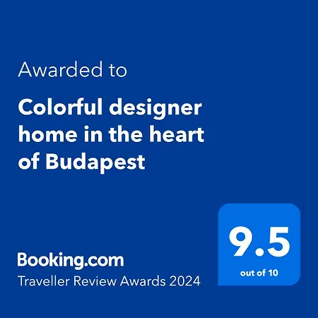 Colorful Designer In The Heart Of Budapešť