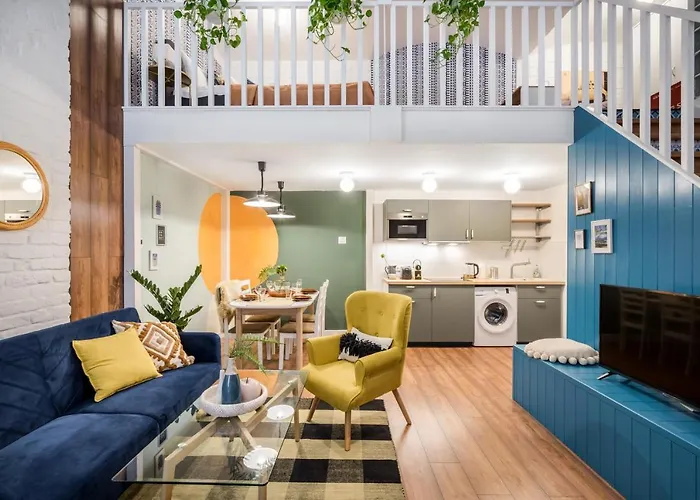Colorful Designer In The Heart Of Apartment