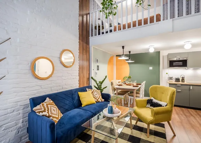 Colorful Designer In The Heart Of Apartment